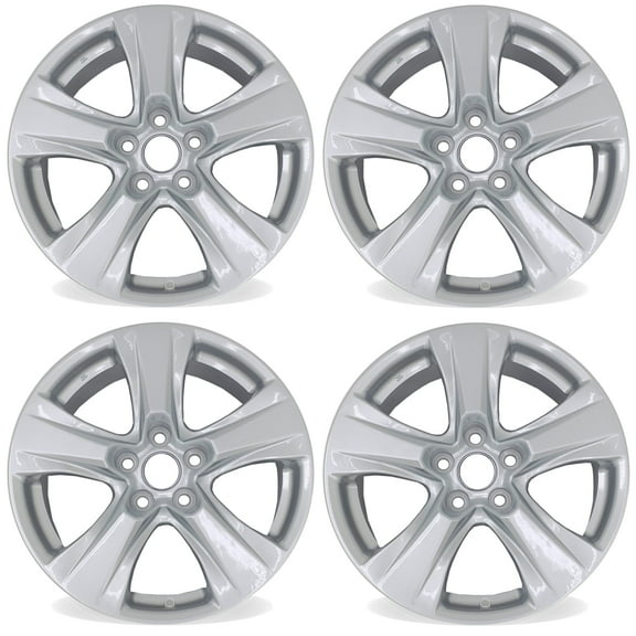 17” Set of 4 17x7 Silver Wheels for Toyota RAV4 2019-2024 OE Style Replacement Rim