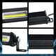 thumbnail image 3 of RV 2 uds luz LED de trabajo para coche COB 9W mini pequeña fila reacondicionada foco luz de circulación diurna luz auxiliar para motocicleta Rojo Verde, 3 of 5