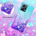 thumbnail image 4 of Funda para Xiaomi Redmi Note 12 5G Transparente con Brillos Carcasa Protectora Antigolpes con Glitter Brillante, 4 of 5