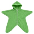 thumbnail image 6 of felwors Baby Starfish Onesie,Cozy Star Babies Swaddle Bag,Infant Soft Fleece One Piece Romper,Fall Winter Warm Outfits, 6 of 7