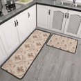 thumbnail image 2 of Pioneer Flower Floral Print Pattern Kitchen Rugs Sets Of 2,Anti Fatigue Kitchen Mat Rugs Non Slip Washable,Decorative Kitchen Floor Mats for Kitchen,Sink,Laundry,17"X30"+17"X47", 2 of 7