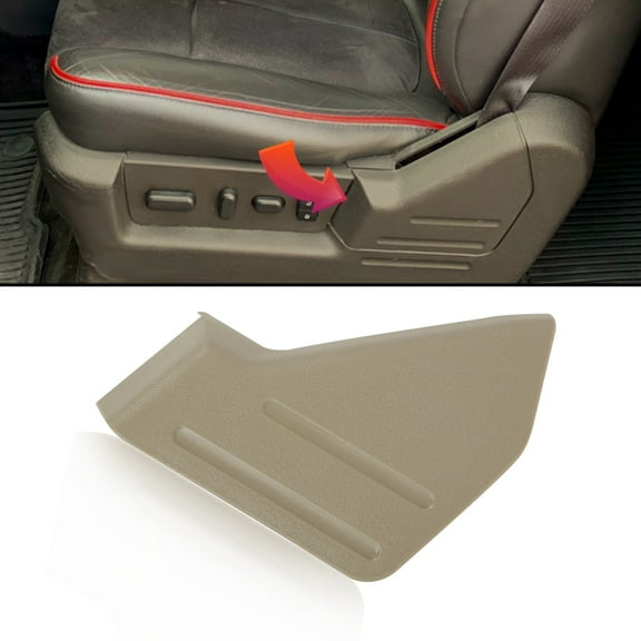 PIT66 Seat Trim Cover Panel Fit for 2009 2010 2011 2012 2013 2014 Ford F150 9L3Z-1661693-BA