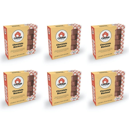 CHOMP by Nightingale  Chocolate Blackout Ice Cream Sandwiches  4 Ice Cream Sandwiches (6 Count)