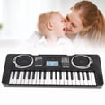 thumbnail image 4 of 37 Keys Toy de piano Eléctrico, Borde Liso ABS Safe Piano Keyboard Master Hand Oye Regalo para El Hogar, 4 of 7