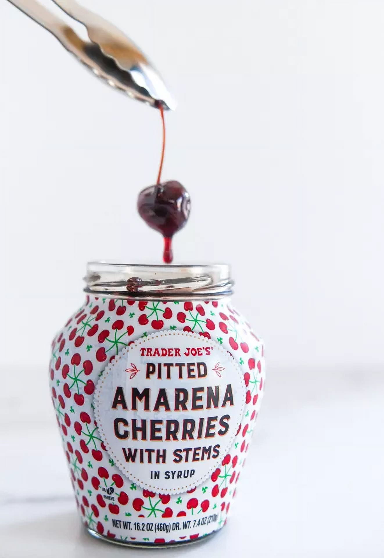2 Packs  Pitted Amarena Cherries in Syrup 16.2 oz Each Pack