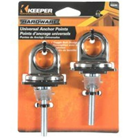 Keeper 05648-05649 Premium Universal Chrome Anchor Point