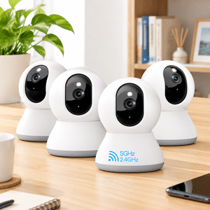 2K Cam 4Pack Indoor Home Security Camera 13.07 x 7.24 x 3.78 Inches