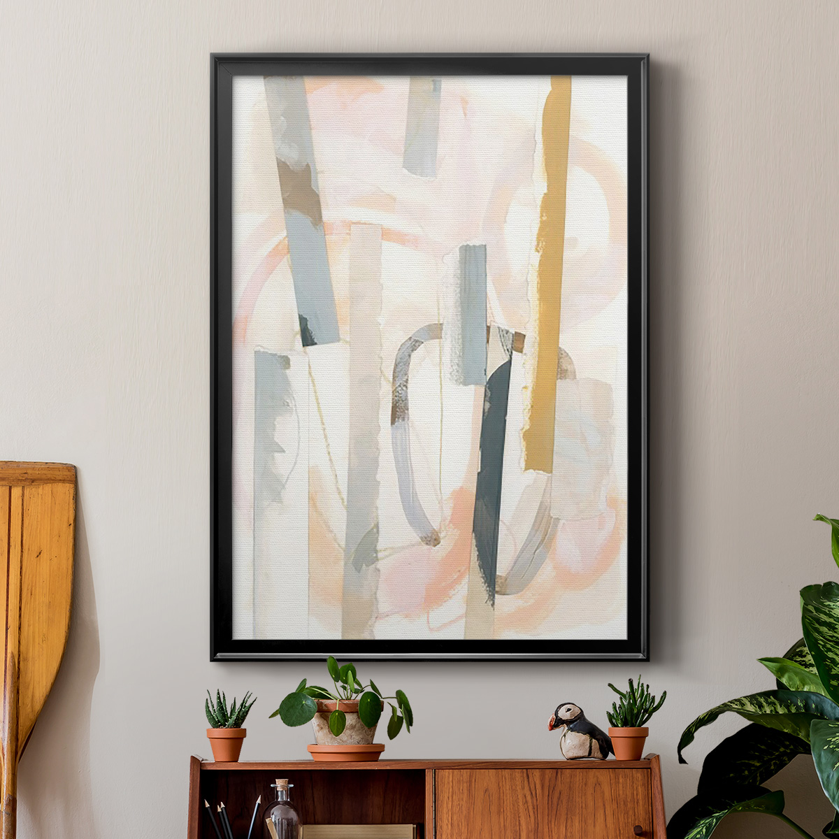 Melon Litmus IV Premium Framed Print, in Gold, Black, or Silver - Ready to Hang