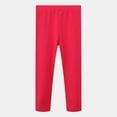 thumbnail image 4 of Gvdentm Girl Leggings Size 6 Toddler Girl Pants Baby Girl Solid Ribbed Pants Toddler Girls Bottoms Leggings Newborn Cotton Jogger(Red,6 Years), 4 of 4
