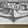 thumbnail image 6 of Ambesonne Anchor Place Mats Set of 4, Tattoo Style Old, Standard Size, Charcoal Grey White, 6 of 6