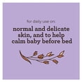 thumbnail image 6 of Aveeno Calming Comfort Baby Bath, Lavender And Vanilla - 8 Oz, 6 of 17