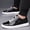 Black, variant on Versatile and Comfortable Trendy Men's Shoes, Breathable and Wear- Daily Essentials. Fashionable Men's Alligator Pattern Casual Shoes, Low-top Sneakers