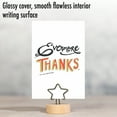 thumbnail image 5 of NobleWorks Thank You Greeting Card with 5 x 7 Inch Envelope (1 Card) Words Of Appreciation Evermore C9633BTYG, 5 of 6