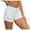 White, variant on Fshinging Womens Lightweight Shorts Summer Hem Distressed Ripped Seniors Shorts Black
