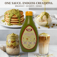 thumbnail image 4 of Alma Gourmet Sicilian Pistachio Sauce 17.6 oz (500g) – Italian Pistachio Cream for Ice Cream, Gelato, Waffles, Pancakes & Coffee | Made in Italy, 4 of 8