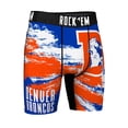 thumbnail image 4 of Men's Rock Em Socks  Denver Broncos Gridiron Classic Paint Boxer Briefs, 4 of 4