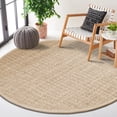thumbnail image 5 of Delara Premium Handwoven 100% Jute Area Rug (6' Round), Natural Fiber Boucle Design, 0.25" Thick – Durable Rug for Living Room, Bedroom & Entryway, 5 of 7