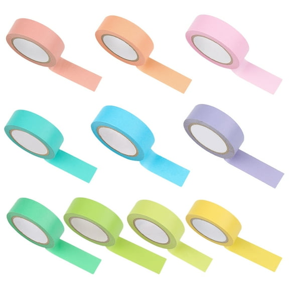 unbranded 10 Rolls Masking Tape for Painting Adhesive DIY