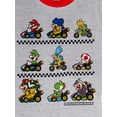 thumbnail image 2 of Super Mario Bros. Boys' Long Sleeve Long Pajama Set, Sizes 4-10, 2 of 3
