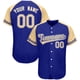 thumbnail image 3 of Cross-border Amazon Casual Printed Jersey Men's and Women's Baseball Suit Summer Short-sleeved Cardigan Sports Jersey Training Suit, 3 of 5