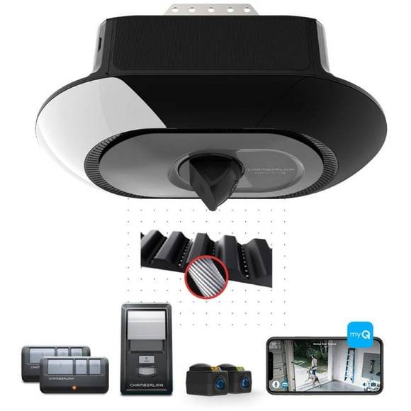 MyQ Smart Garage Opener with Motion Activated Camera - 3/4 HP