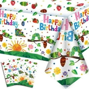The Very Hungry Caterpillar Party Tablecloth, 3pcs Hungry Caterpillar Tablecloths Set - Hungry Caterpillar Birthday Tablecloth & Hungry Caterpillar Theme Tablecloth