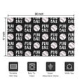 thumbnail image 5 of Black Play Ball Baseball Pattern Door Rugs,Washable Non Slip Door Mats Indoor,Decorative Door Mats,Entry Mat Indoor for Entrance,Bedroom,Kitchen,Bathroom,17"x30", 5 of 6