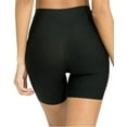 thumbnail image 2 of Spanx Womens MIDTHIGH SHORT, VERY BLACK, XL, 2 of 5