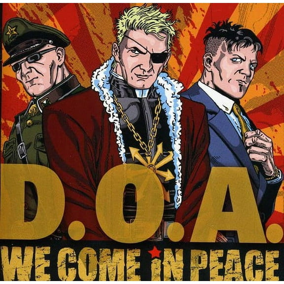 D.O.A. - We Come in Peace - Alternative - CD