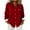 Red, variant on Maplenight Button Down Shirts for Women Long Sleeve Business Work Tops Dressy Casual Heart Printed Blouses with Pocket