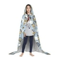 thumbnail image 3 of Honeii Balloon Vintage Print Poncho Cape, Cloak Coat, Snuggly Hooded Wearable Blanket, Hooded Cape For Teenagers,Halloween Costumes-Medium, 3 of 7