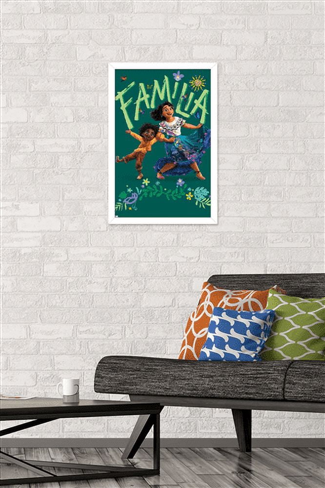 Disney Encanto - Duo Wall Poster, 14.725" x 22.375", Framed
