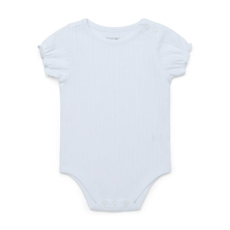 Garanimals Newborn Baby Boy, Girl & Unisex Cotton Short Sleeve Bodysuits, Sizes 0–24 Months, Single & 4-Pack
