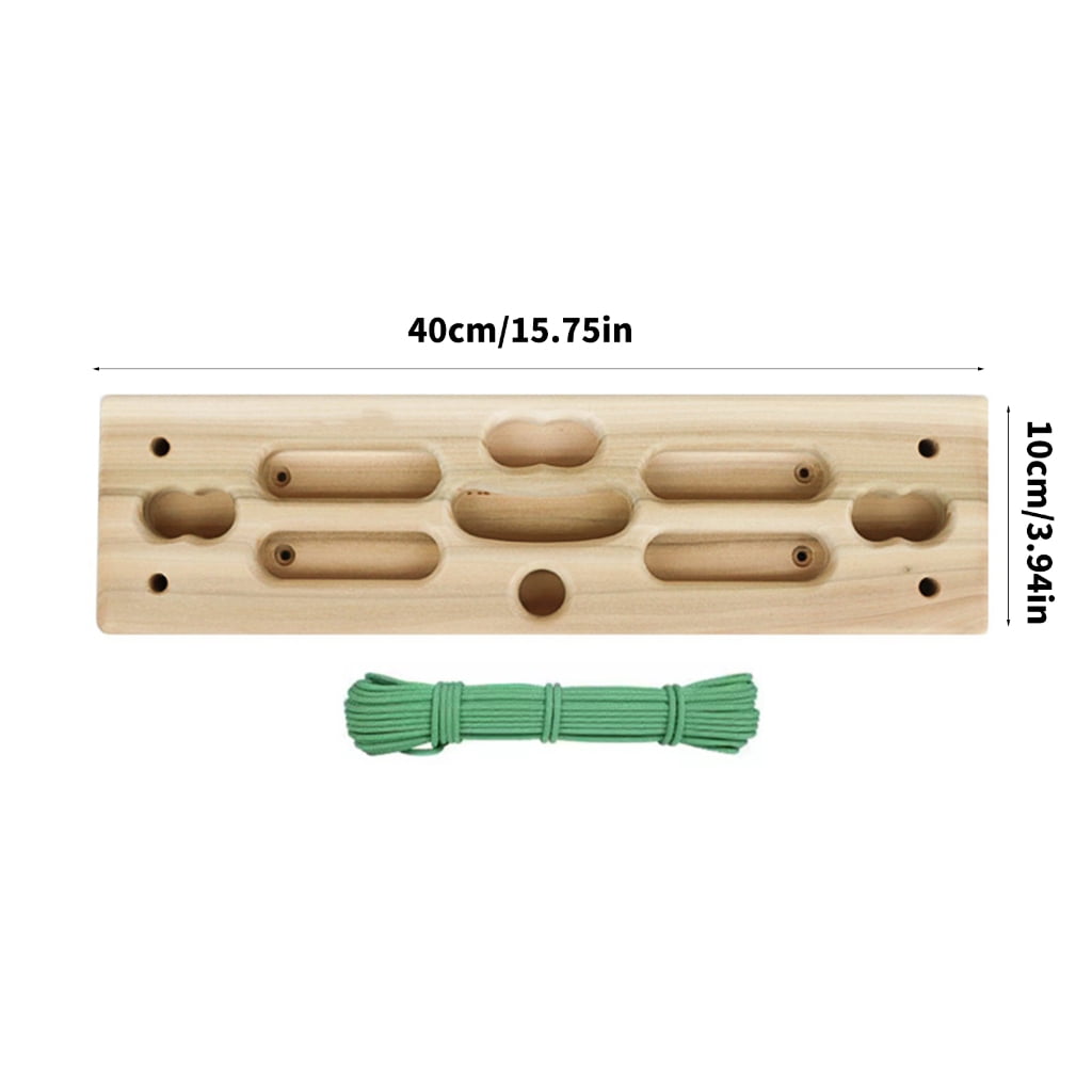 JZROCKER Climbing Hangs Board Finger Grip Climbing Fingerboard Climbing Wall Grip Rock Climbing Fingerboard Hangs Board