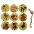 thumbnail image 3 of Adornos de decoración de madera de Halloween Decoración de diseño de escena de fiesta de Halloween Wmkox8yii  gf10856, 3 of 9