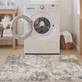 thumbnail image 5 of UERMEI 3'x5' Area Rugs for Entryway, Washable Non-slip Soft Indoor Door Mats, Modern Abstract Throw Rug for Bedroom Laundry Room Carpet, Brown, 5 of 9