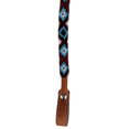thumbnail image 2 of Horse Western Leather Tack Beaded Overlay One Ear Headstall Screw Ends 79RT02HA, 2 of 3