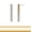 Gold - 1.3" inch, variant on CZ Drop Earrings for Women - Long Bar Rhinestone Stud Earrings, Silver