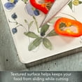 thumbnail image 4 of CounterArt Lovely Floral 3mm Tempered Glass Cutting Board 15" by 12", 4 of 8