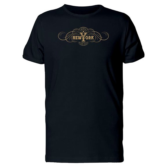 New York Orange Letters Tee Men's -Image by Shutterstock