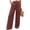 Wine, variant on SEMPAI Women Baggy Wide Leg Jean High Waisted Pull On Casual Pant Stretchy Straight Leg Boyfriend Denim Pants with Pocket