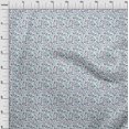 thumbnail image 4 of oneOone Polyester Spandex Blue Fabric Floral Sewing Craft Projects Fabric Prints By Yard 56 Inch Wide, 4 of 4