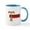 White/Blue Inside, variant on CafePress - OFS Secular Franciscan Mug - 11 oz Ceramic Mug - Novelty Coffee Tea Cup