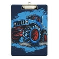 thumbnail image 2 of Monster Truck Acrylic Clipboards 12 x 9 Inch A4 Size with Low Profile Clip Hanging Clipboard for Classroom School Office, 2 of 8