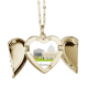 thumbnail image 1 of Italia Roma paisaje National Landmark Collar colgante en forma de melocotón con alas Unbranded  M, 1 of 3