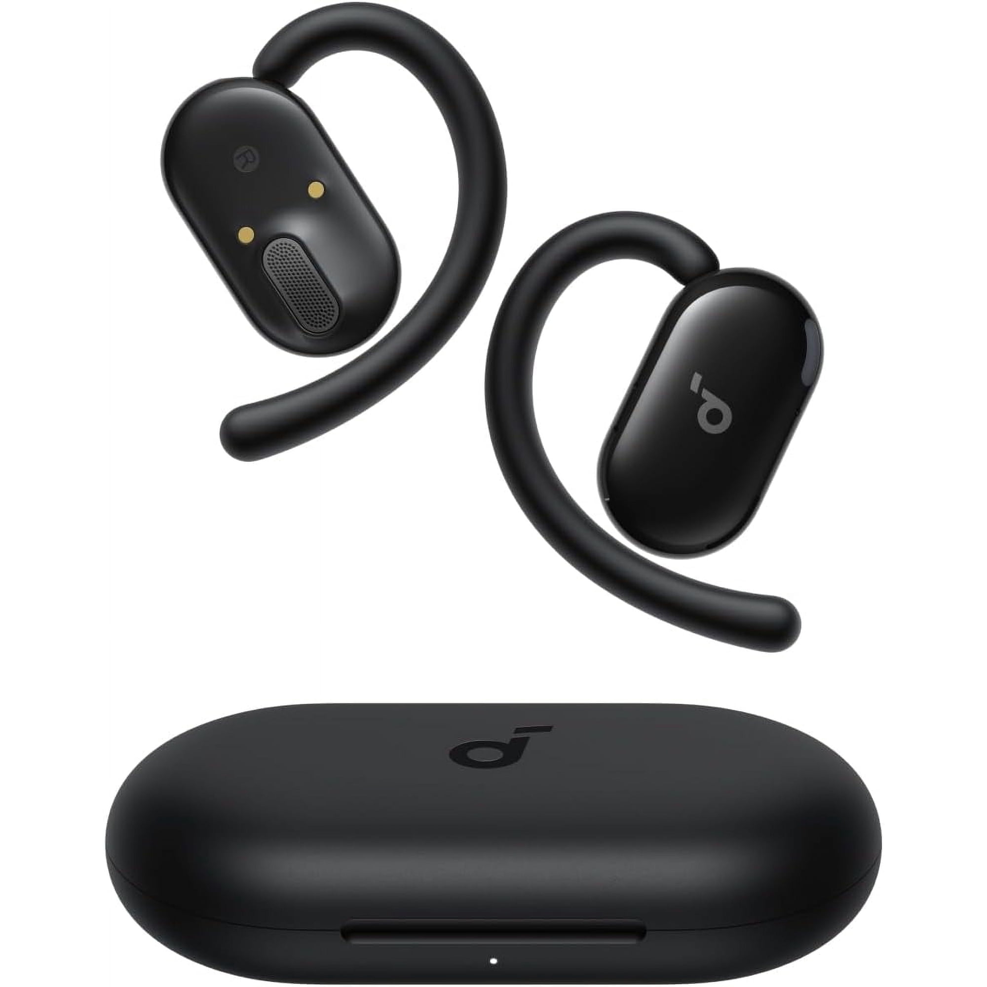 Soundcore V20i by Anker Open-Ear Headphones, Adjustable Ear Hooks, Ultra-Comfort, Black
