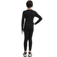 thumbnail image 2 of Gyratedream Kids Base Layer Set Boys Long Sleeve Athletic Shirts Sports Compression Outfits, 2 of 7