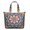 White-209, variant on Classic Chic Aesthetic Colorful Tote Bag - Reinforced Handles & Zipper Closure