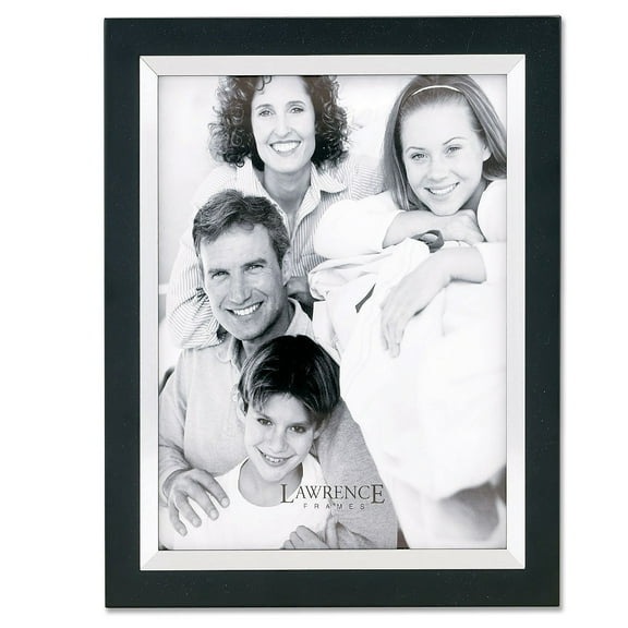 Lawrence Frames Wood Picture Frame, Black