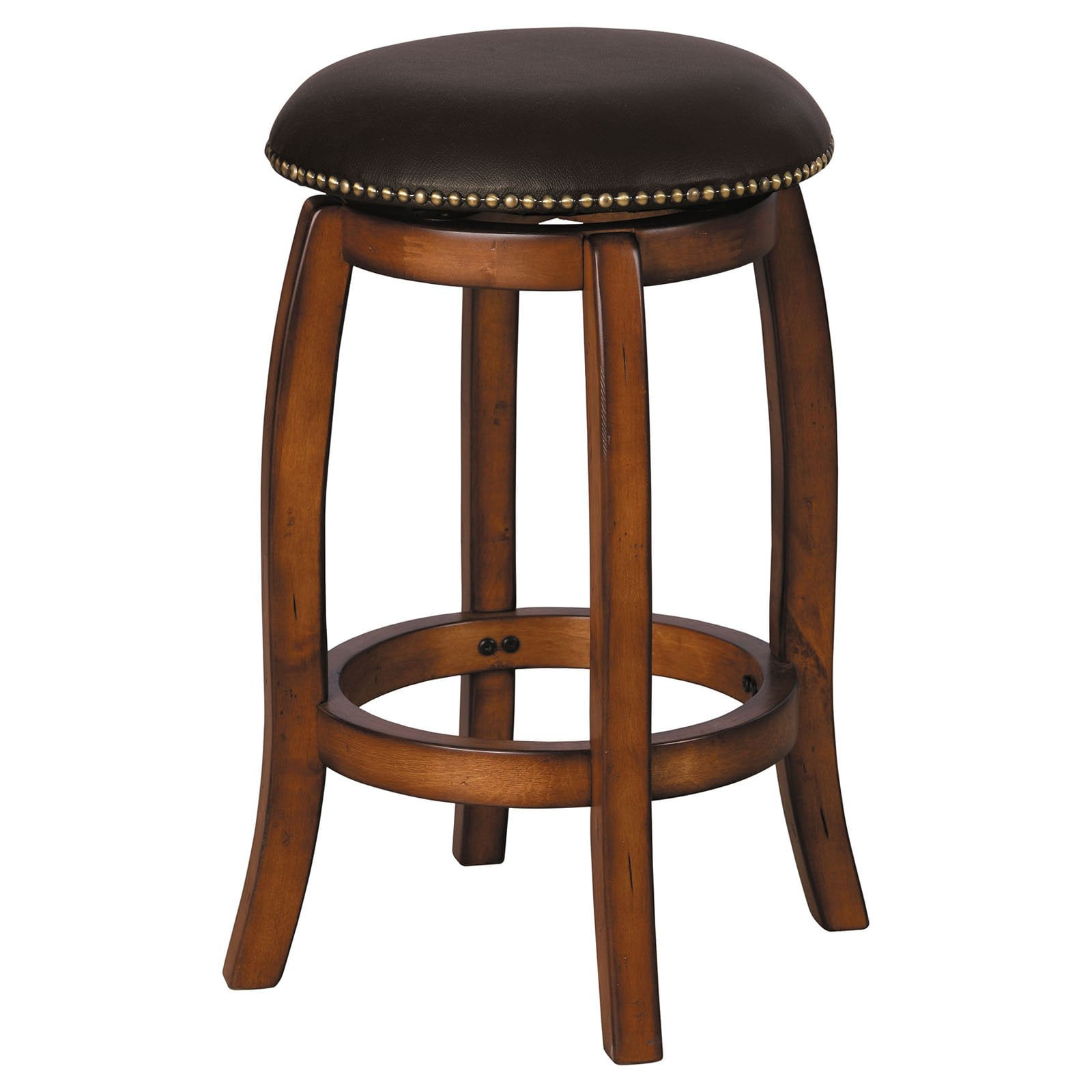 Acme Furniture Chelsea Curved Leg Swivel Bar Stool Com